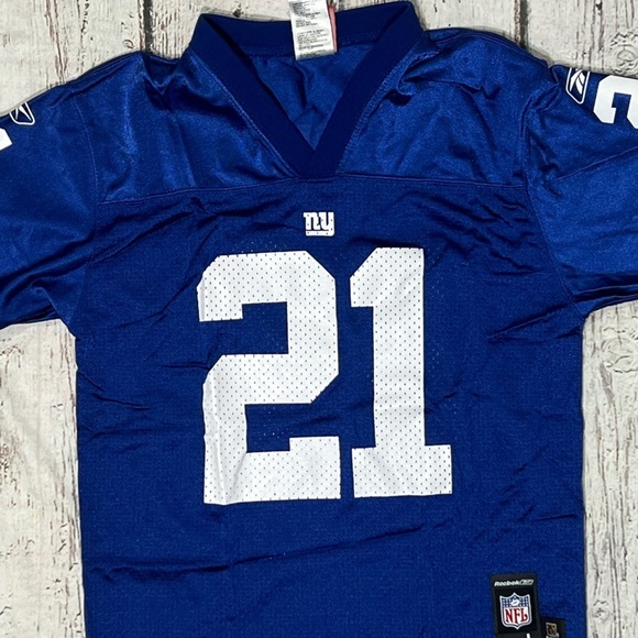 Tiki Barber New York Giants NFL Football Reebok Youth Boys Kids Jersey - Picture 4 of 5